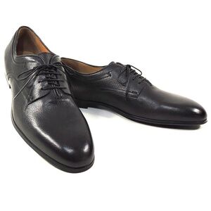 ALBERTO CICCIOLI 🇮🇹 MEN'S BLACK SOFT LEATHER COMFORT OXFORD SHOES